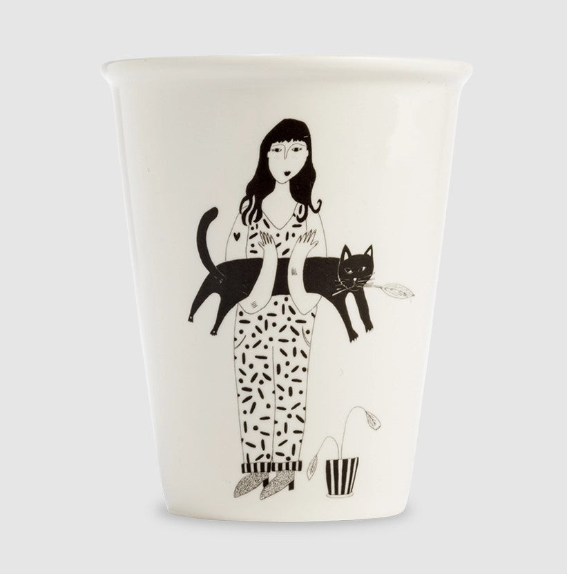 Gobelet - Black cat