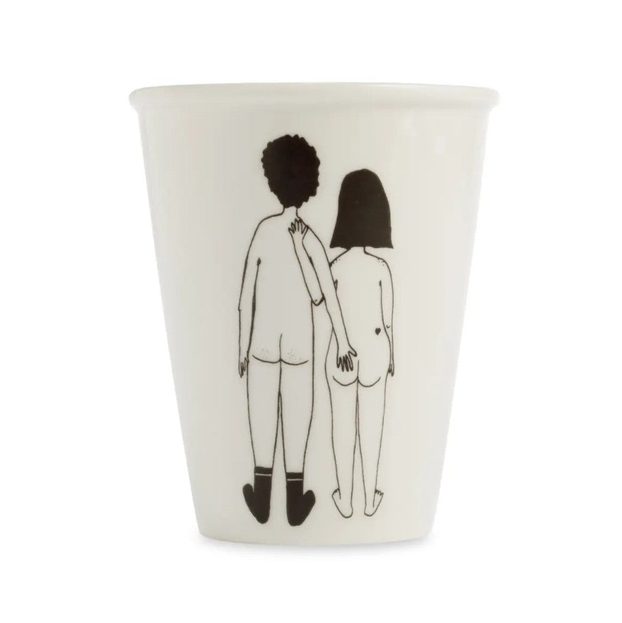 Gobelet - Naked couple back