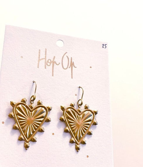 Boucles d'oreilles Corazon