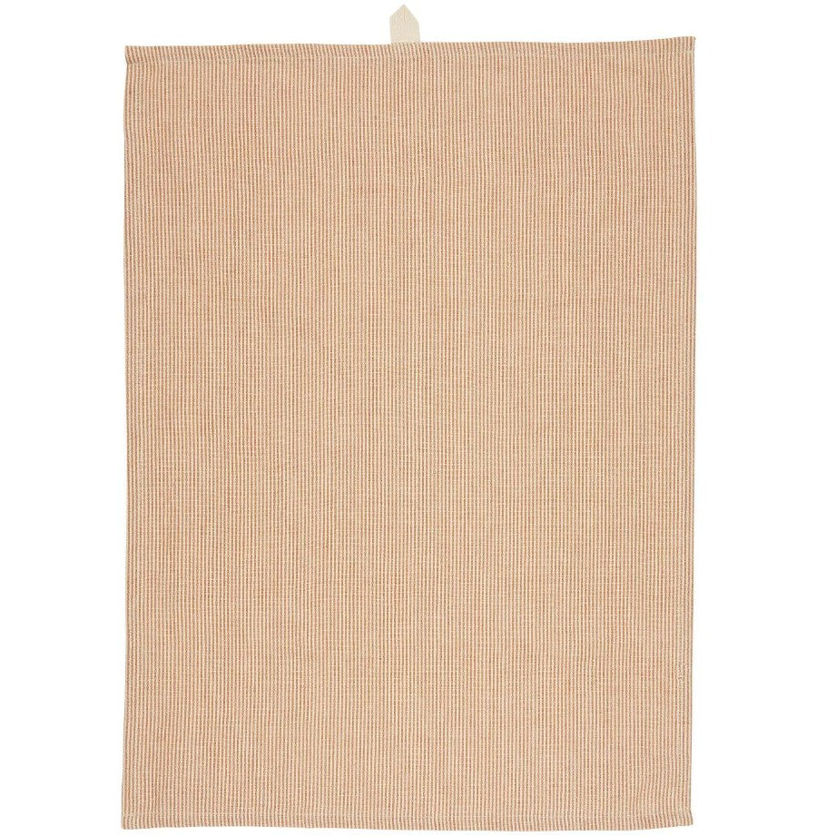 Tea Towel Matilde - Thin rustic brown stripes - 66177-49