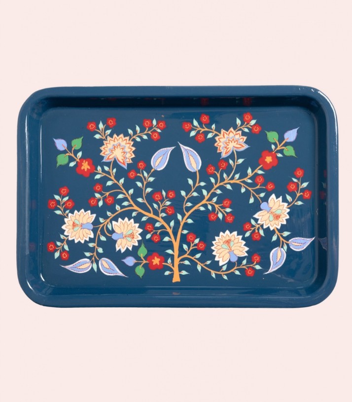 Grand plateau en inox - Chintz