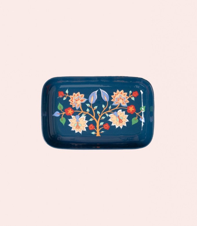 Petit plateau en inox - Chintz