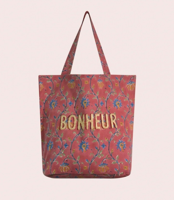Tote Bag - Bonheur - Dinty - Rose