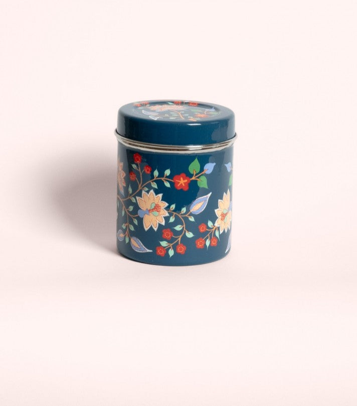 Grande boîte à thé en inox - Chintz