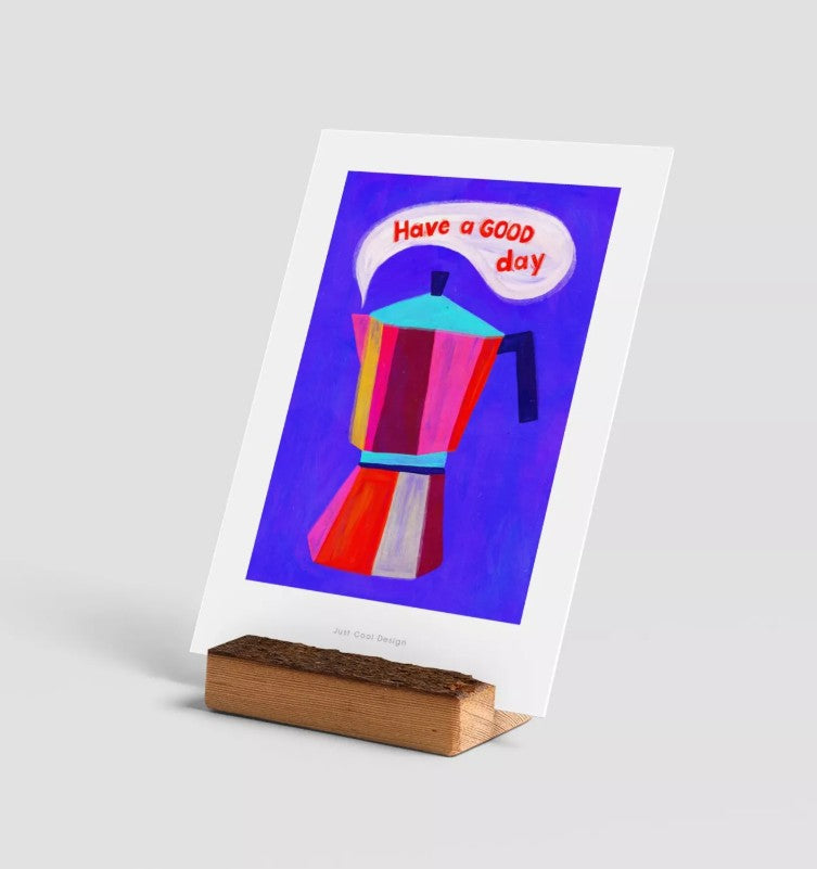 Carte postale avec enveloppe - Cafe espresso
