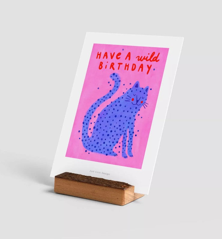 Carte postale avec enveloppe - Wild Birthday