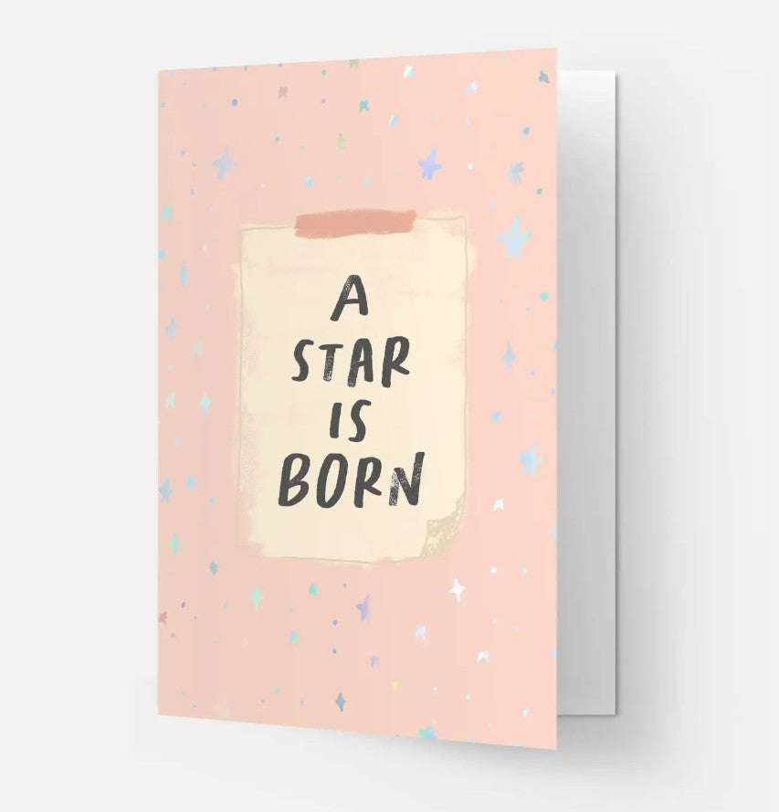 Kaart blanche - carte postale - A star is born