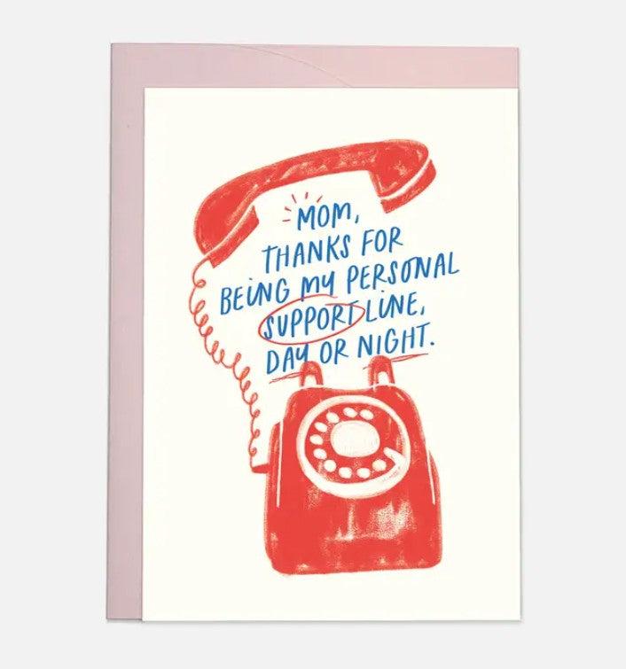 Kaart blanche - carte postale - Support Line