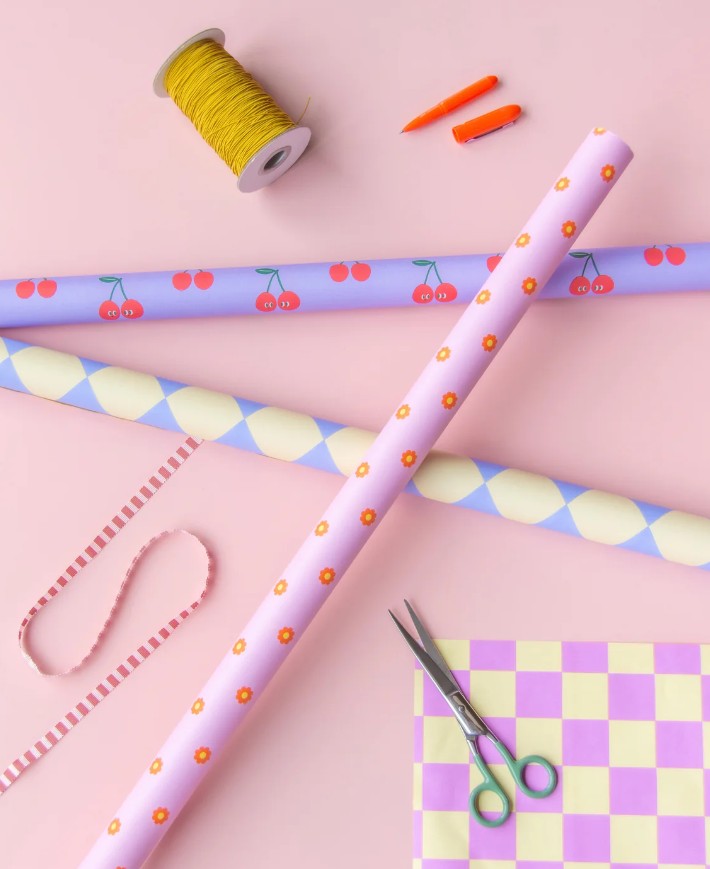 Papier Cadeau - Cherries