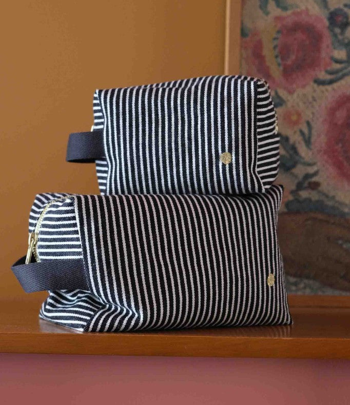 Pouch cube déperlant Basile Caviar GM