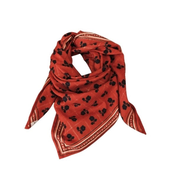 Grand Foulard Sister - Chocolat