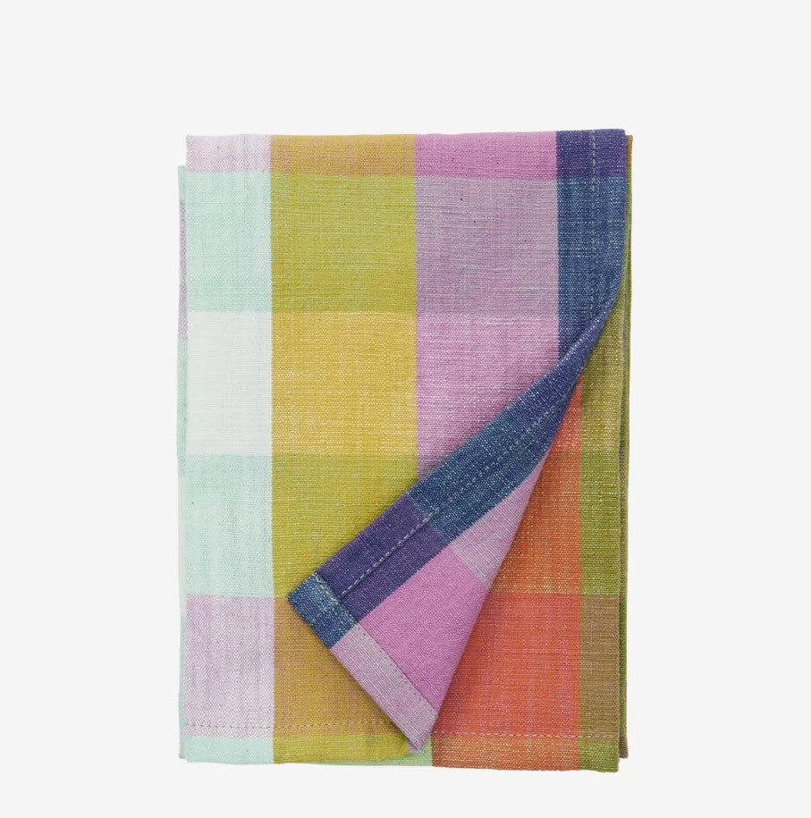 Essuie de vaisselle à carreaux - multicolor - JOKT2816