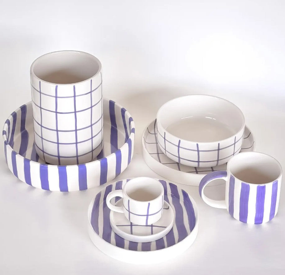Bol Grid- Palazzo Purple