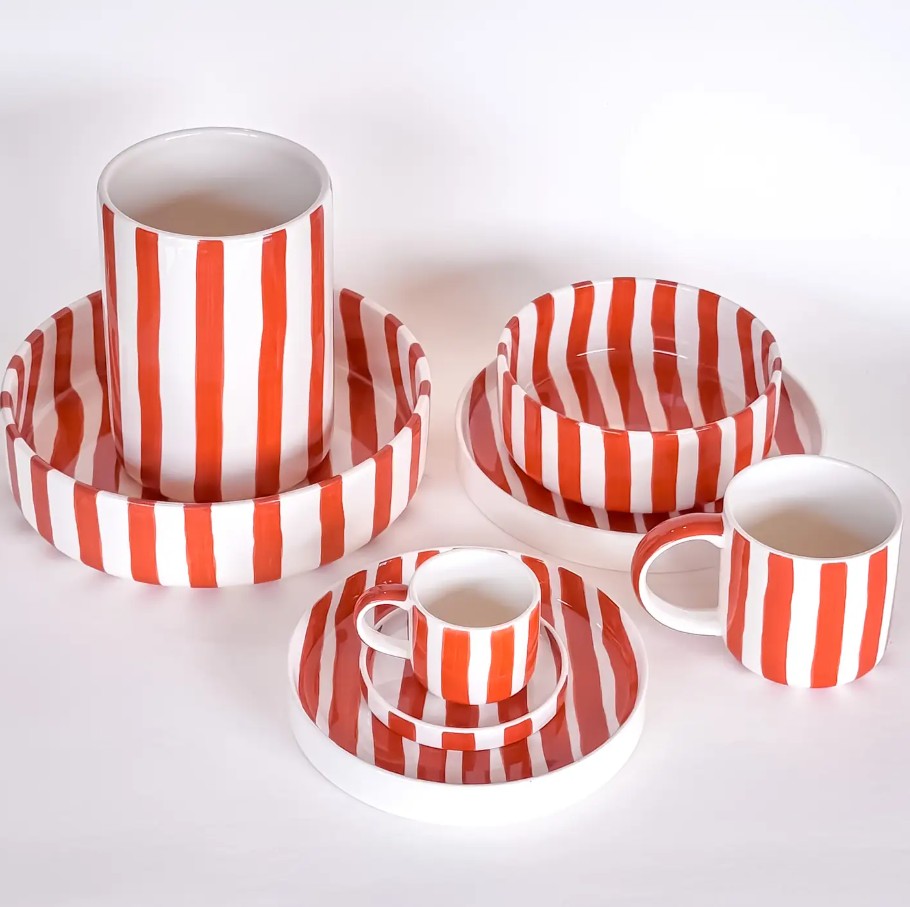 Bol Stripes - Cotto Orange