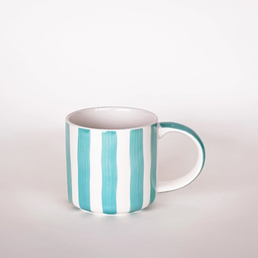 Mug Stripes - Amalfi Menthe