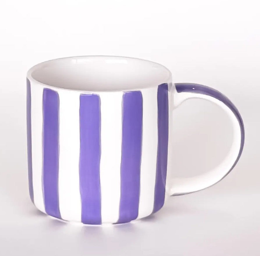 Mug Stripes - Palazzo Purple