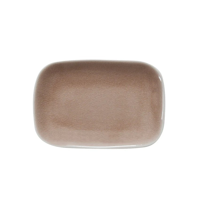 Plat rectangle Maguelone - small - tamaris