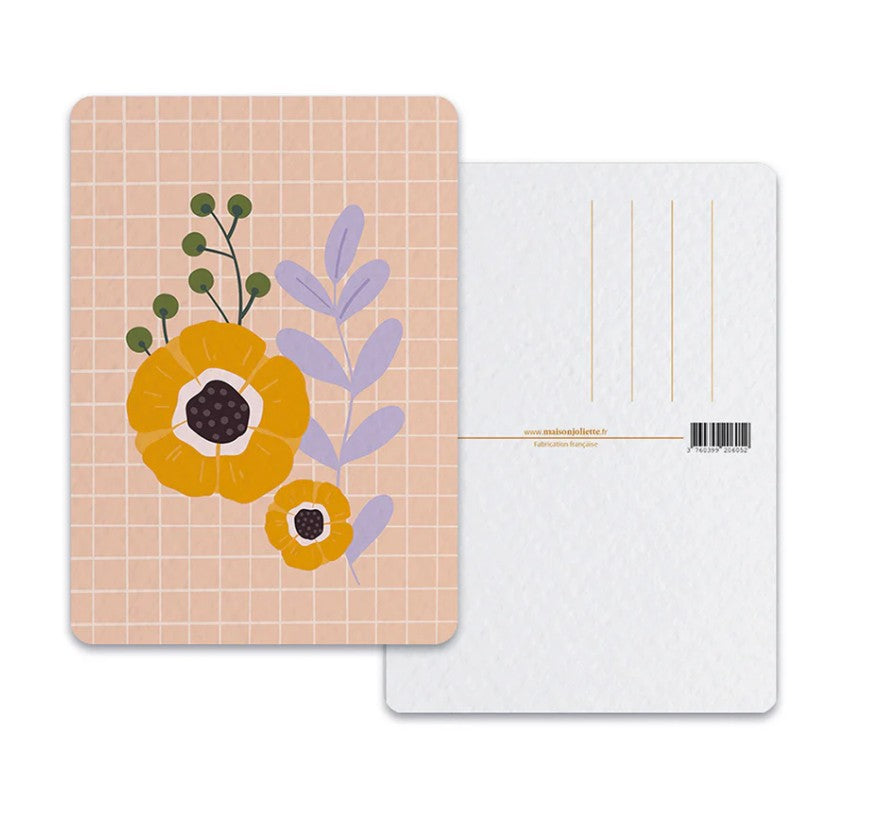 Carte Postale - L'atelier Fleurs