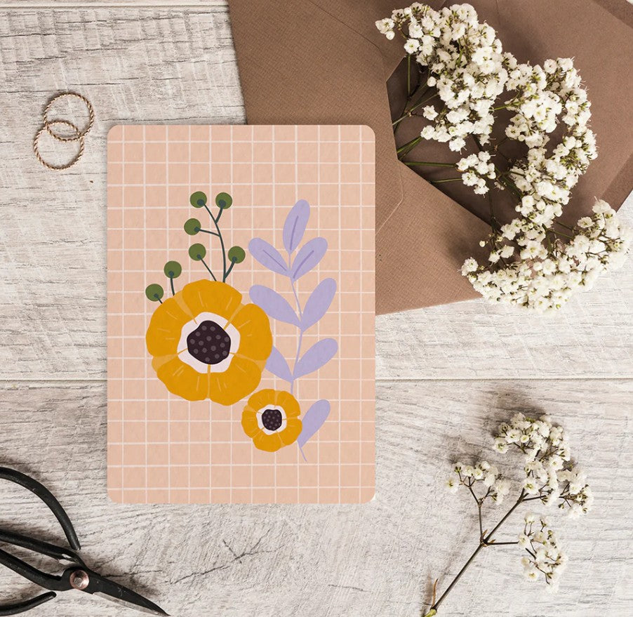 Carte Postale - L'atelier Fleurs