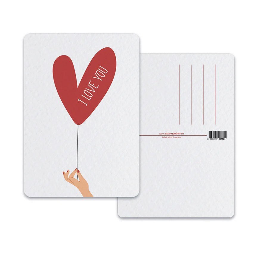 Carte Postale - I Love You