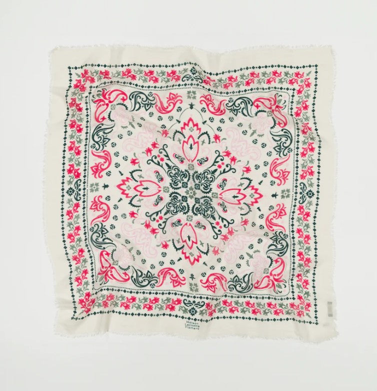 Foulard bandana laine/soie - seville
