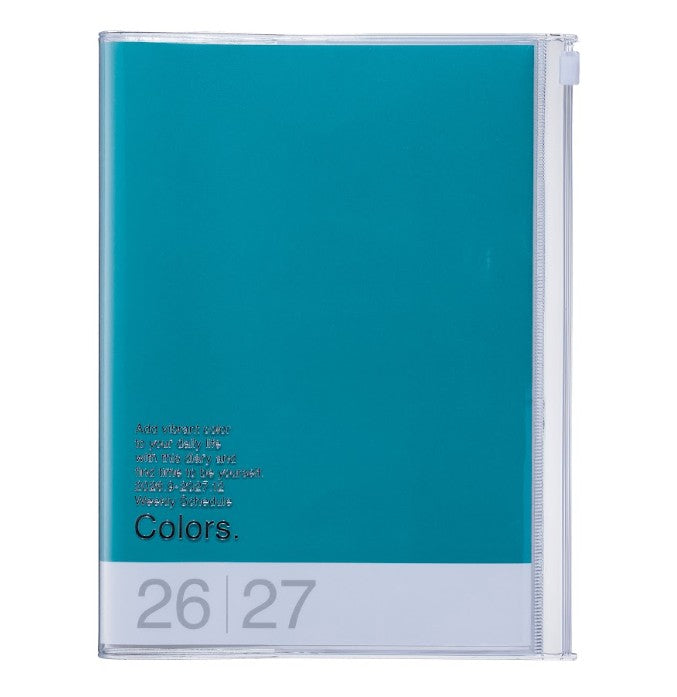 Agenda Colors A5 2026-2027 - Green
