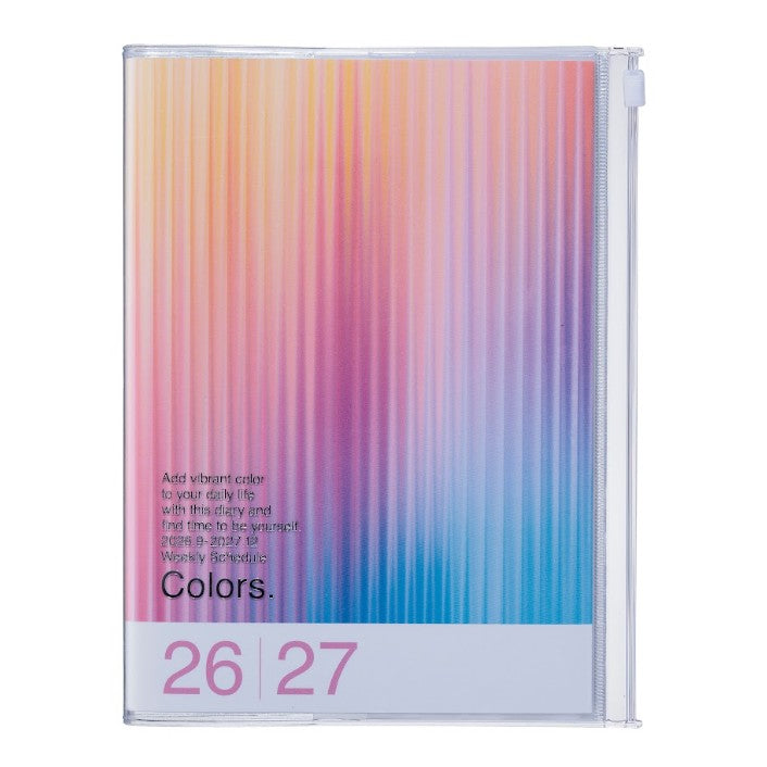 Agenda Gradient A5 2026-2027 - Magenta