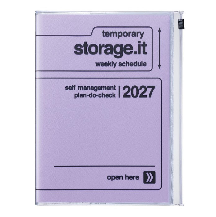 Agenda Storage.it A5 2026-2027 - Lavender