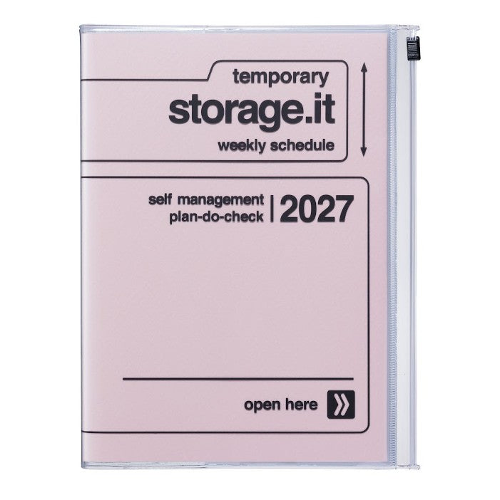 Agenda Storage.it A5 2026-2027 - Pink