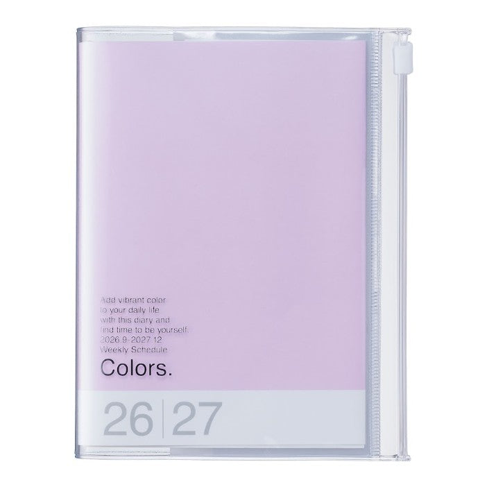 Agenda Colors A6 2026-2027 - Lavender