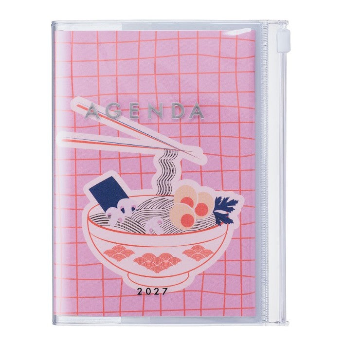 Agenda Illustration A6 2026-2027 - Ramen