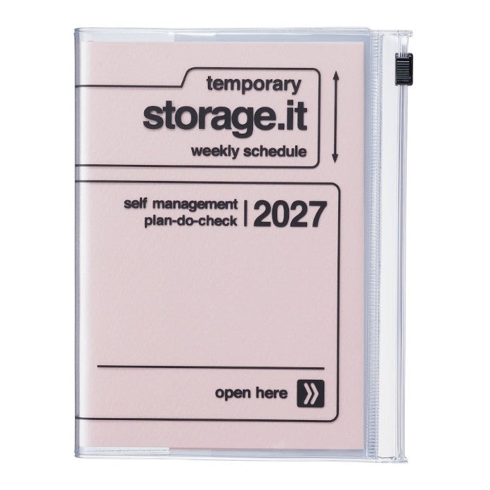 Agenda Storage.it A6 2026-2027 - Pink