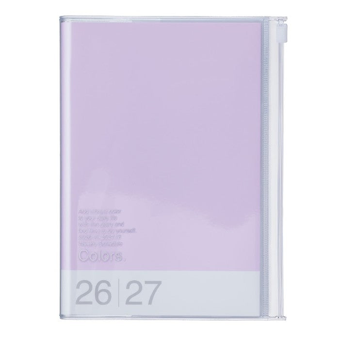 Agenda Colors B6 2026-2027 - Lavender
