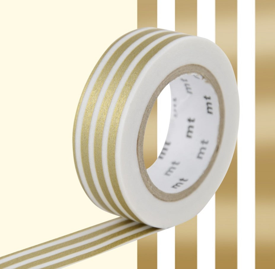 Masking tape - Lignes or/border gold - MT01D390RZ