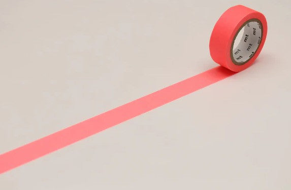 Masking tape - Shocking red