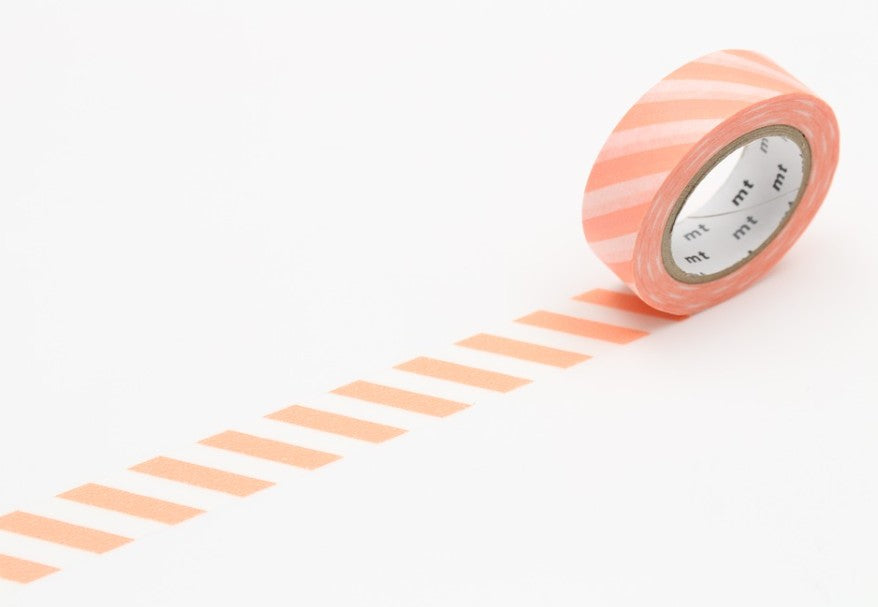 Masking tape - Stripe salmon - MT01D370RZ
