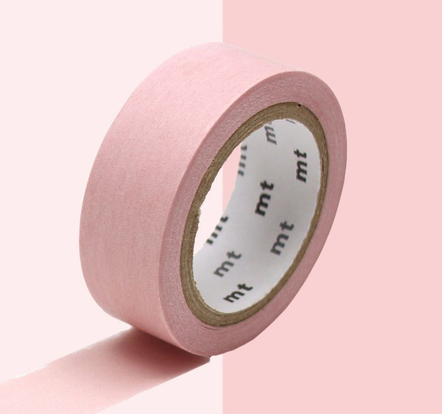 Masking tape - Uni pastel rouge/scarlet - MT01P484Z
