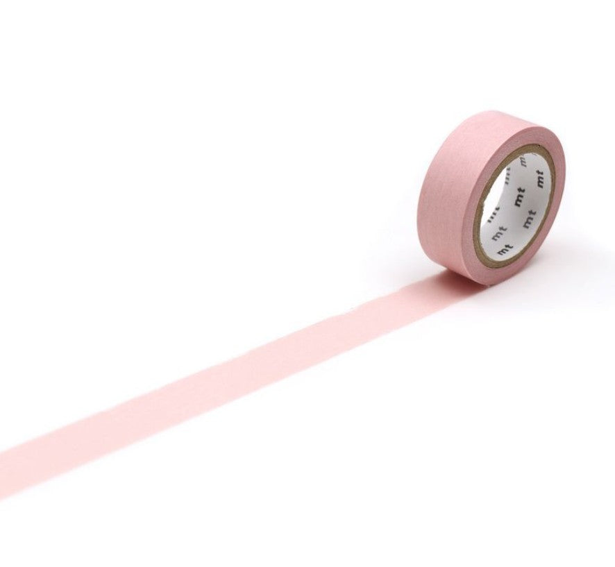 Masking tape - Uni pastel rouge/scarlet - MT01P484Z