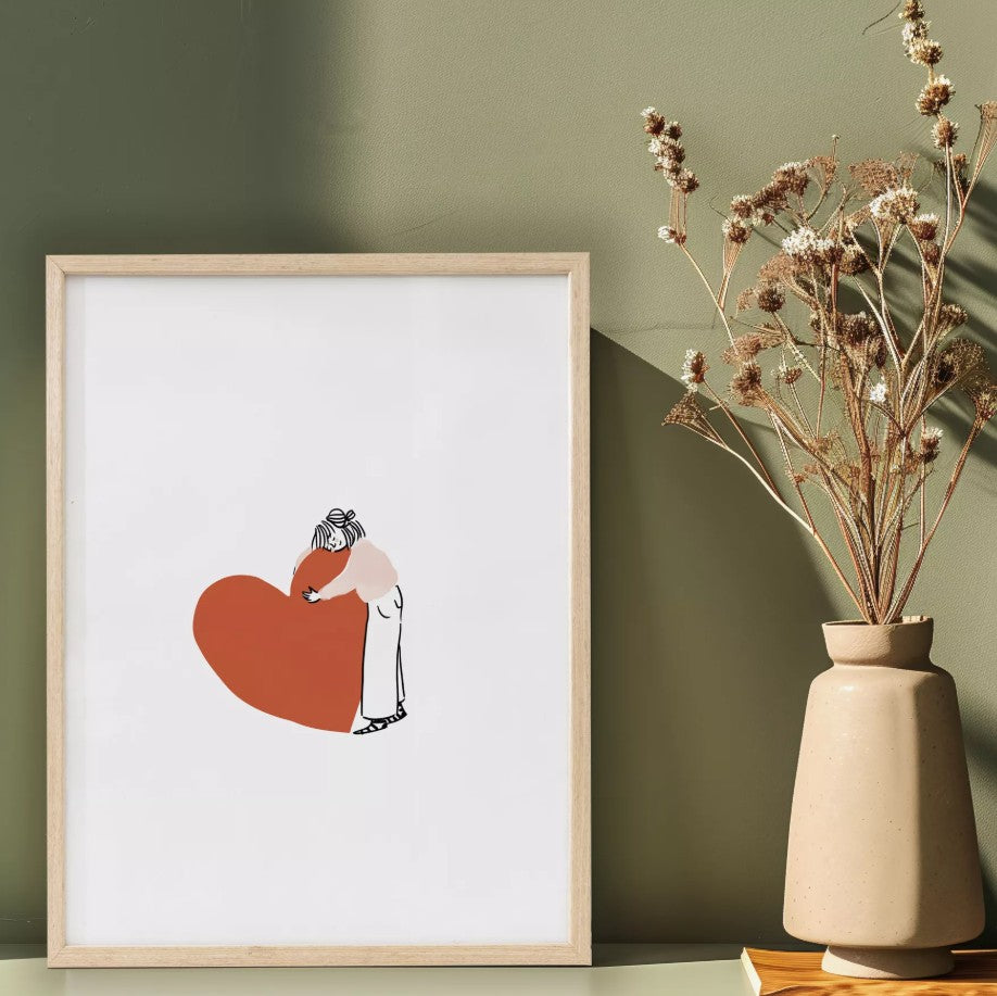 Affiche A5 - Ces Quelques Fleurs