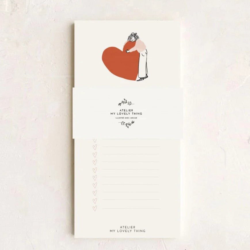 Bloc notes - Serre-moi fort