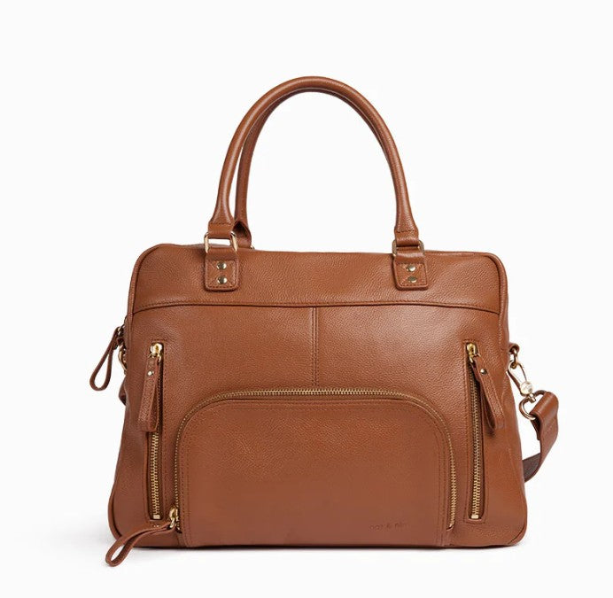 Sac Macy Cabas multipoches A4 - Noisette