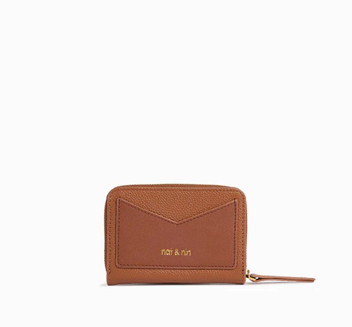 Portefeuille Pia - Noisette grainé