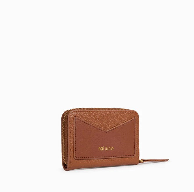 Portefeuille Pia - Noisette grainé