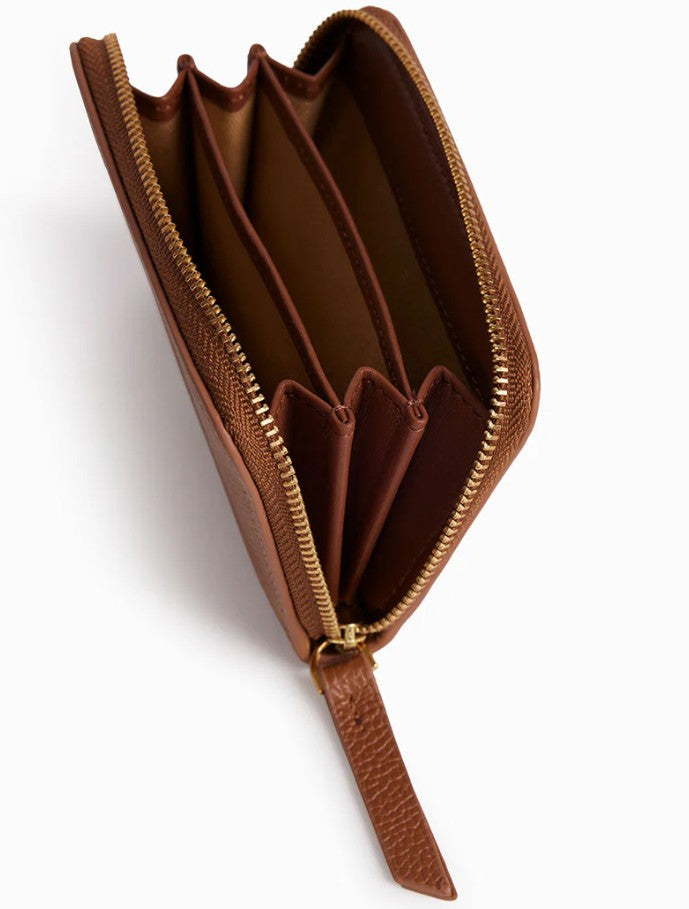 Portefeuille Pia - Noisette grainé