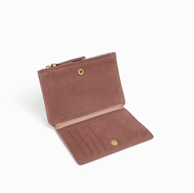 Portefeuille Soly - Bois de rose