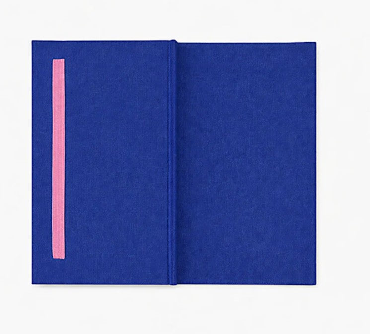 Notebook avec élastique - Bea - Small - Blue