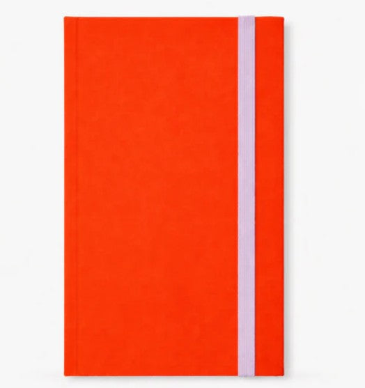Notebook avec élastique - Bea - Small - Red