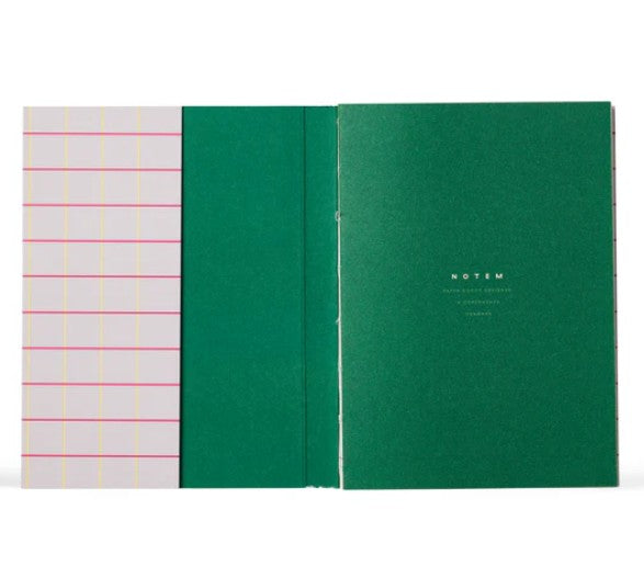 Notebook - Uma - Small - Lavender Check