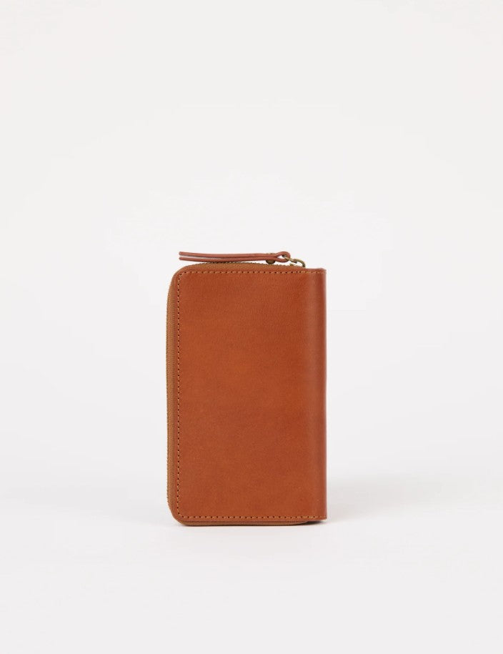 Jett Wallet - Cognac classic leather