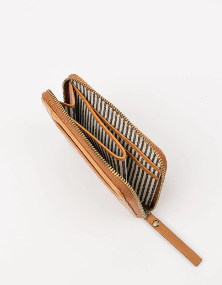 Robbie Wallet - Wild Oak Soft Grain Leather